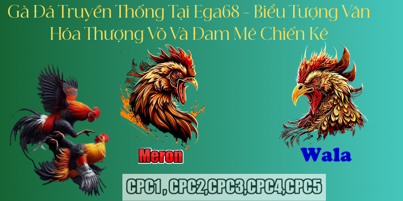 Gà Đá Truyền Thống Tại Ega68 – Biểu Tượng Văn Hóa Thượng Võ Và Đam Mê Chiến Kê